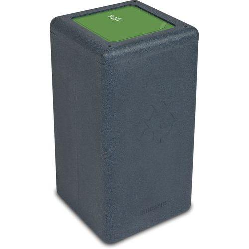 Illustration de : Poubelle circulaire BrickBin 65L Déchets organiques