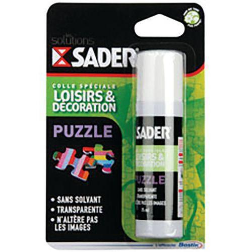 Illustration de : Colle pour puzzle - Sader