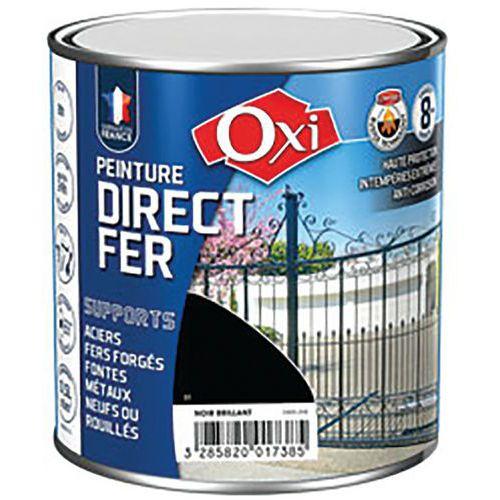 Directe fer lisse noir brillant à demi litre thumbnail image 1