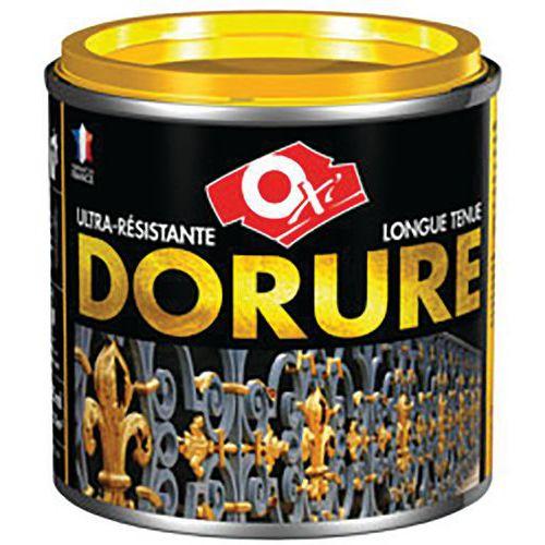 Illustration de : Peinture dorure or pâle - Oxi