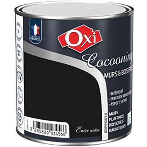 Lot de 2 Murs en bois satiné encre noire 50cl thumbnail image 1