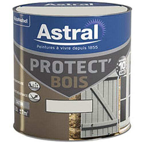 Illustration de : Peinture protectrice bois satinée - Astral