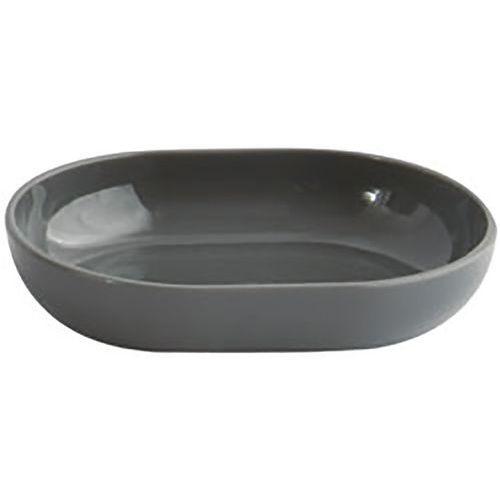Lot de 4 Porte savon Inagua gris foncé en polystyrène thumbnail image 1