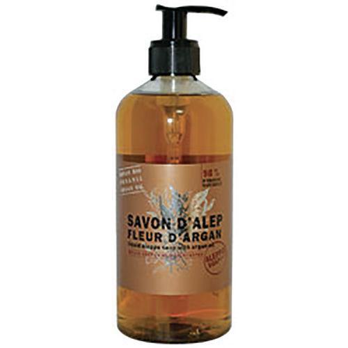 Illustration de : Savon d'alep liquide tous types de peaux - Aleppo soap