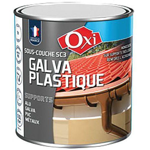 Illustration de : Peinture sous-couche galvanisé et plastique - Oxi