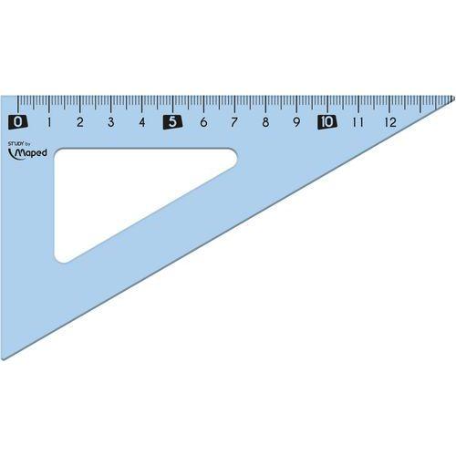 Equerre 60° 15 cm study incassable bleu - Maped fullname image