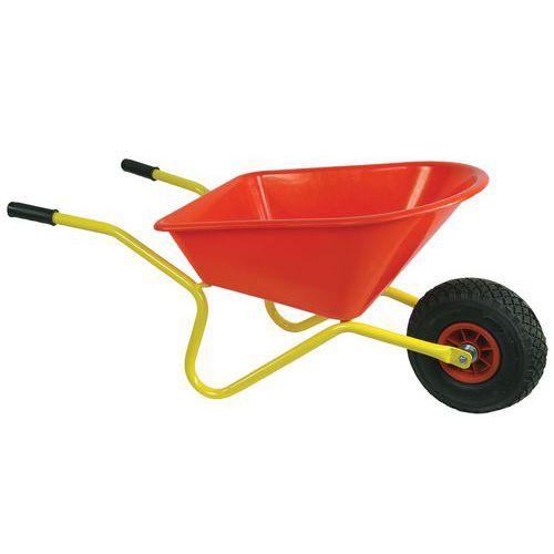 Brouette Ado 35L/50Kg Cuve Polypropylène roue PUR thumbnail image 1