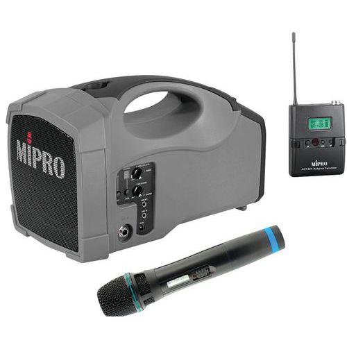 Illustration de : Sono portable MA101B avec ou sans micro - Mipro