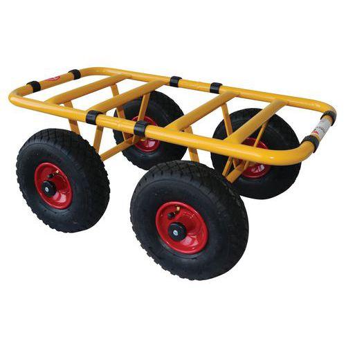 Chariot tout-terrrain Dolly charge 300 kg - Roues pneumatiques thumbnail image 1