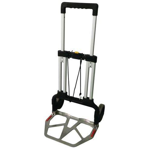 Diable pliant aluminium charge 125 kg - Roues Solid - DLV thumbnail image 1