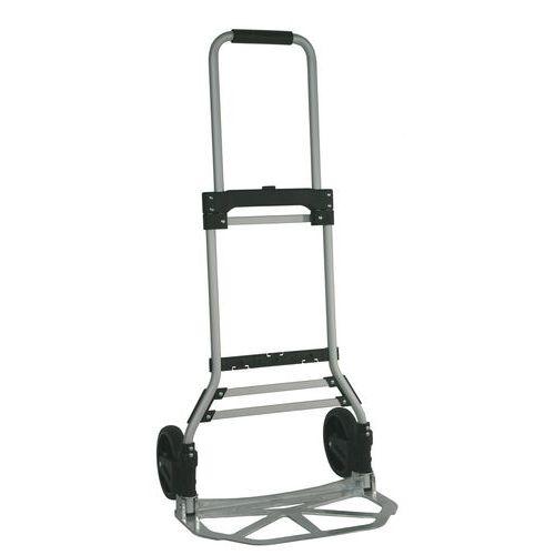 Diable pliant aluminium charge 90 kg - Roues Solid - DLV thumbnail image 1