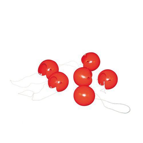 Illustration de : Sachet de nez de clown