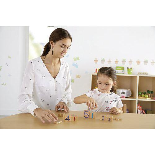 Illustration de : Jeux d'entraînement blocs pour compter - Nathan