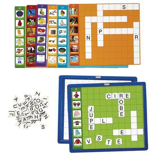 Illustration de : Atelier Mots croisés 2 pour 2 enfants - Nathan