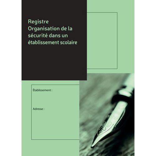 Illustration de : Registre sécurité 32 pages