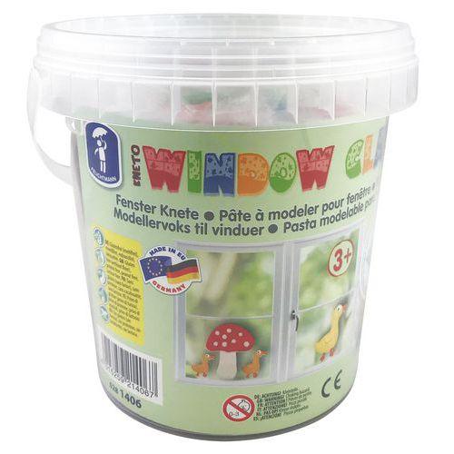Illustration de : Pâte a modeler pour vitres 12x50g