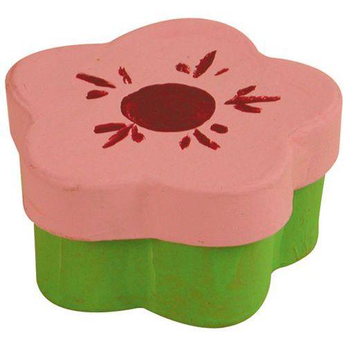 Illustration de : Boîte fleur 80 x 80 mm