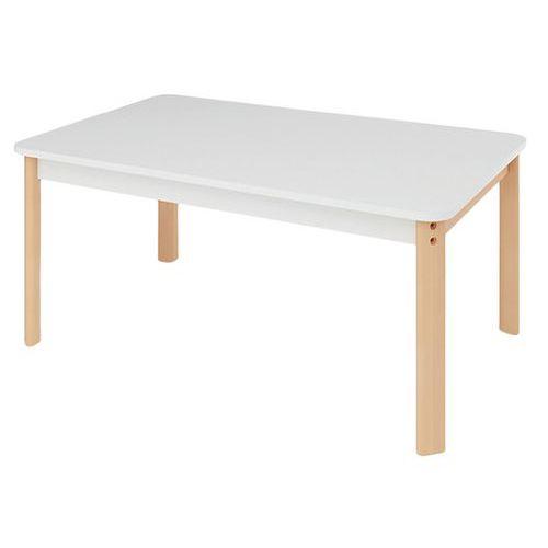 Table Classik rectangulaire réglable T0 à T3 - piètement bois hêtre thumbnail image 1