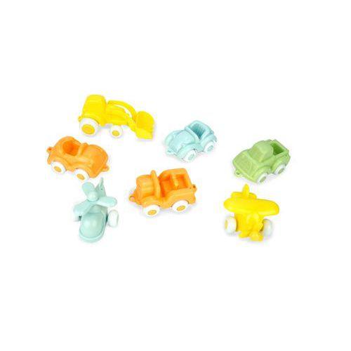 Illustration de : Lot de 7 véhicules - Viking Toys