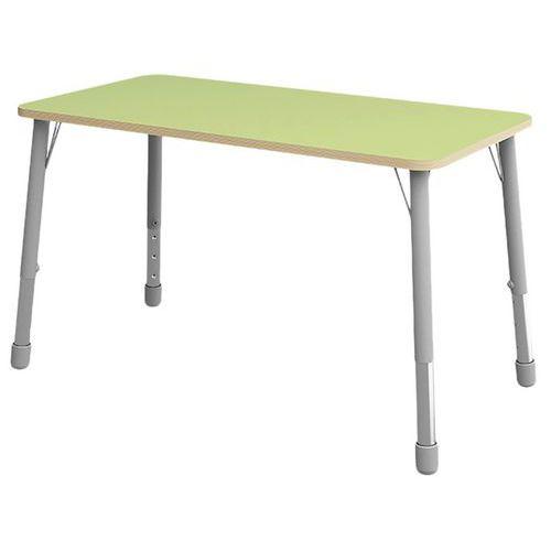 Table Eko rectangulaire 138 x 69 cm réglable T1 à T3 - vert clair thumbnail image 1
