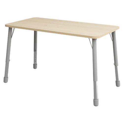 Table Eko rectangulaire 138 x 69 cm réglable T1 à T3 - bouleau thumbnail image 1