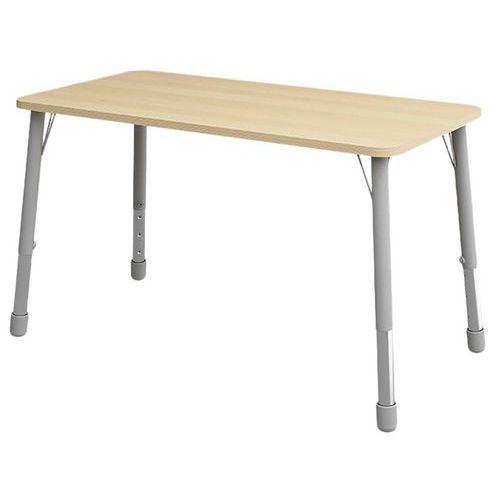 Table Eko rectangulaire 138 x 69 cm réglable T3 à T6 - hêtre thumbnail image 1