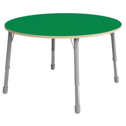 Table Eko ronde ø 136 cm réglable T3 à T6 - vert thumbnail image 1