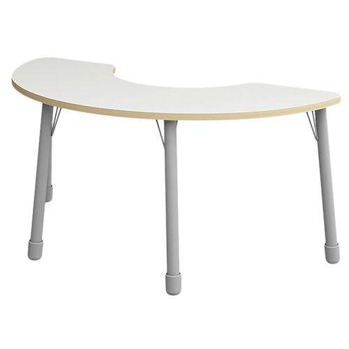 Table Eko haricot 146 x 68 cm T3 - blanc thumbnail image 1