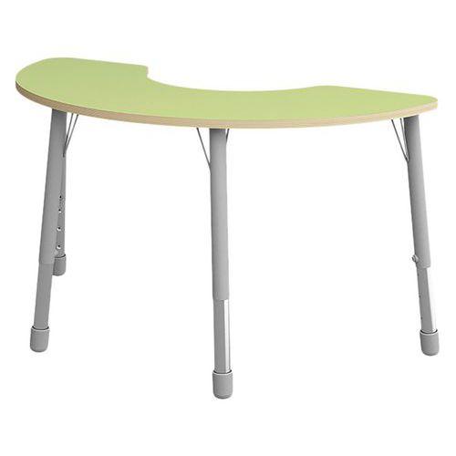 Table Eko haricot 146 x 68 cm réglable T1 à T3 - vert clair thumbnail image 1