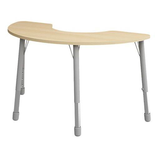 Illustration de : Table Eko haricot réglable T3 à T6