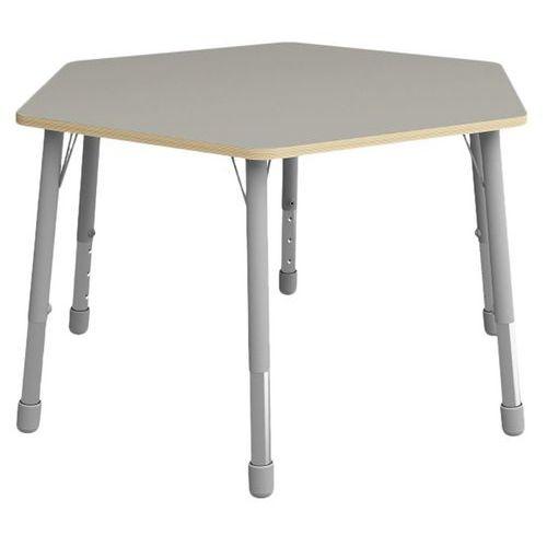 Table Eko hexagonale réglable T1 à T3 thumbnail image 1