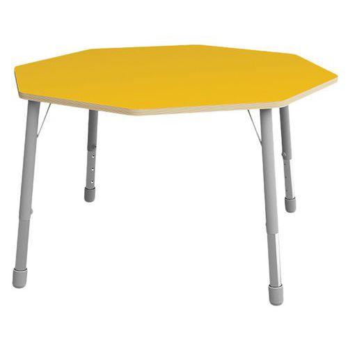 Table Eko octogonale réglable T1 à T3 thumbnail image 1