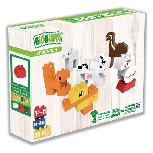 Illustration de : Les animaux de la ferme - Biobuddi