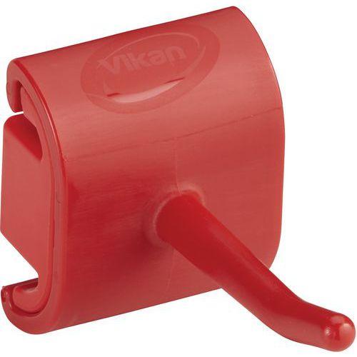 Lot de 5 Support mural hygiénique - Crochet simple - 4,15cm - Rouge thumbnail image 1