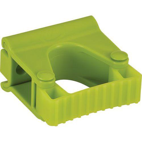 Lot de 5 Support mural hygiénique - Clip Grip - 8,3cm - Anis thumbnail image 1