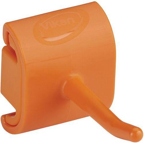 Lot de 5 Support mural hygiénique - Crochet simple - 4,15cm - Orange thumbnail image 1