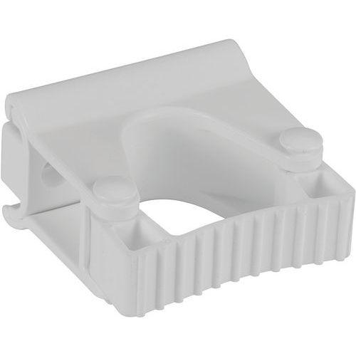 Lot de 5 Support mural hygiénique - Clip Grip - 8,3cm - Blanc thumbnail image 1