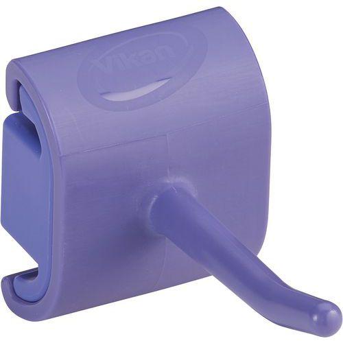 Lot de 5 Support mural hygiénique - Crochet simple - 4,15cm - Violet thumbnail image 1