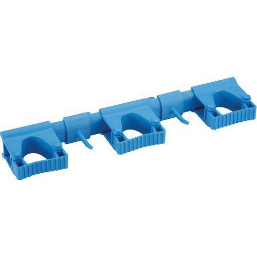 Lot de 5 Support Mural Hygiénique Hi-Flex - 42cm - Bleu thumbnail image 1