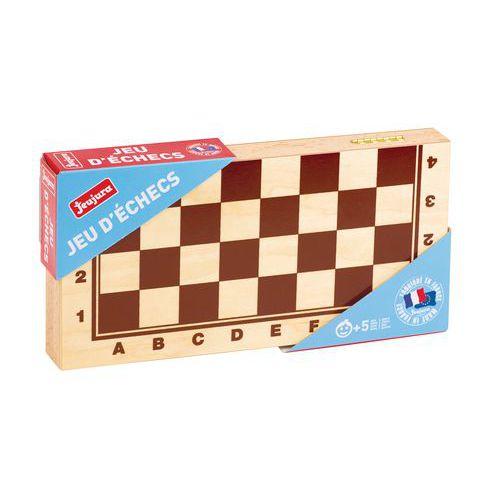 Illustration de : Coffret jeu d'échec pliable - Jeujura