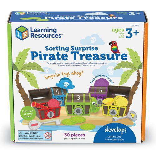 Illustration de : Trésor pirate surprise - Learning ressources