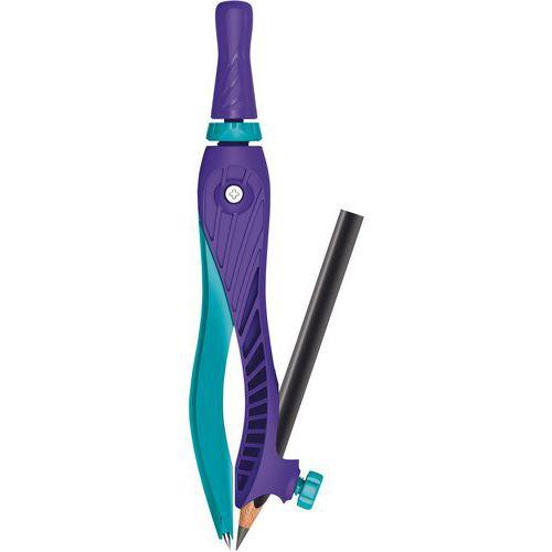 Illustration de : Compas kid'z 360° format canon - Maped