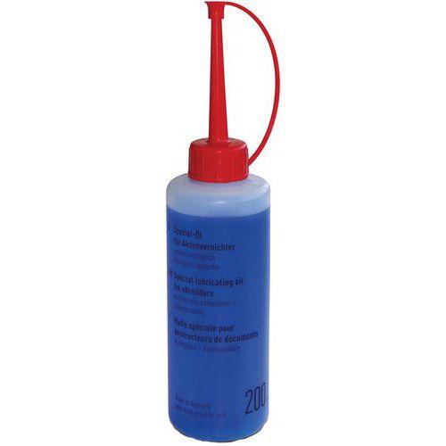 Illustration de : Huile pour destructeurs de documents Ideal