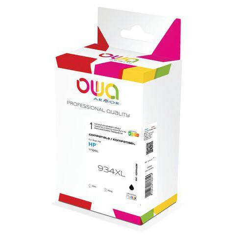 Cartouche haute capacité compatible HP 934 XL BLACK - OWA thumbnail image 1