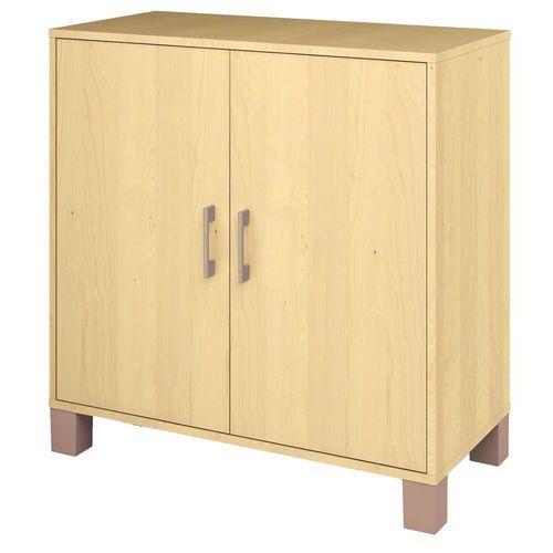 Armoire basse Confetti avec pieds 2 portes fullname image