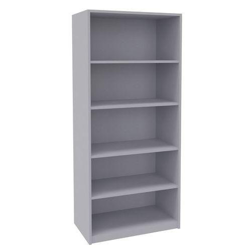 Bibliothèque haute Sirius sans porte 80x180 cm alu thumbnail image 1