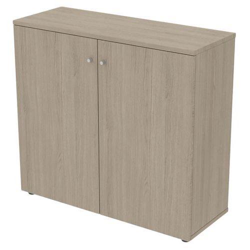 Armoire Portes Battantes 120 x 45 ht 110 cm Chêne gris thumbnail image 1