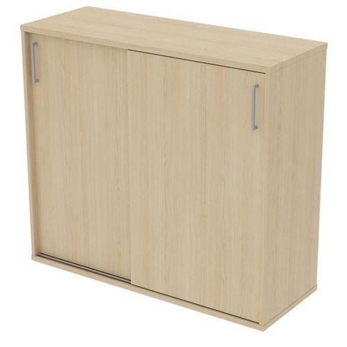 Armoire Portes Coulissantes 120 x 45 ht 110 cm Chêne thumbnail image 1