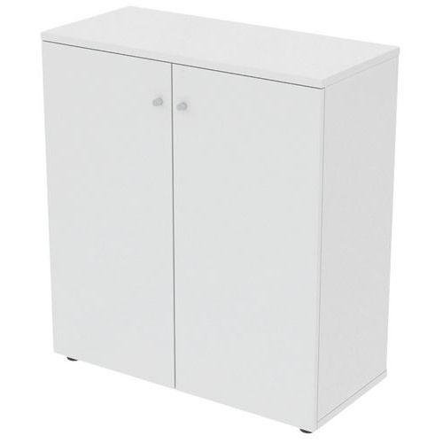 Armoire mi haute portes battantes largeur 100 cm thumbnail image 1