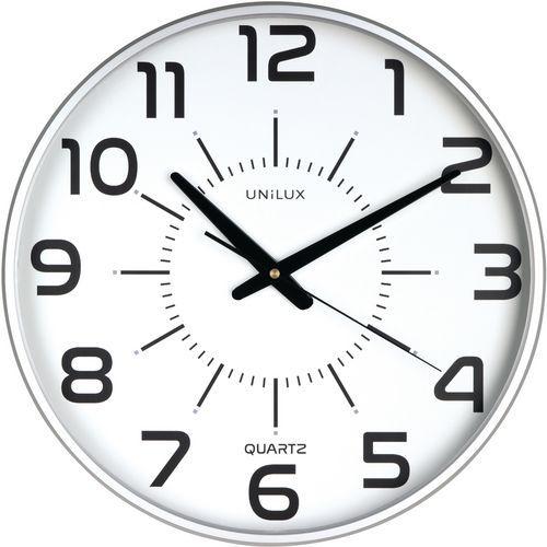 Illustration de : Pendule Maxi Pop grise - Unilux